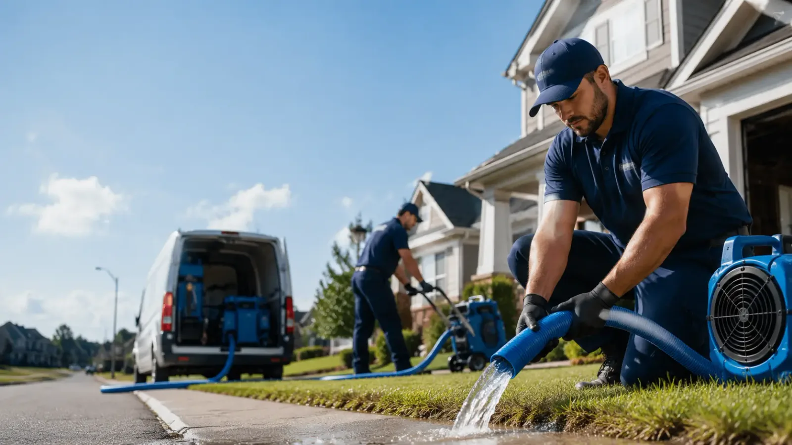 Flood Damage Restoration in Bluebell, UT